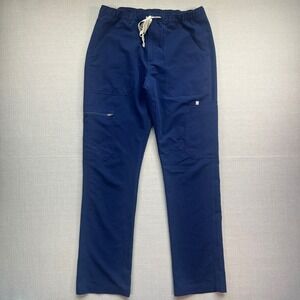 FIGS Mens Cairo Cargo Scrub Pants Navy Blue Technical Collection Size M TM3001
